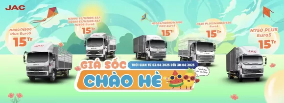 ƯU ĐÃI MỪNG SINH NHẬT JAC 2025