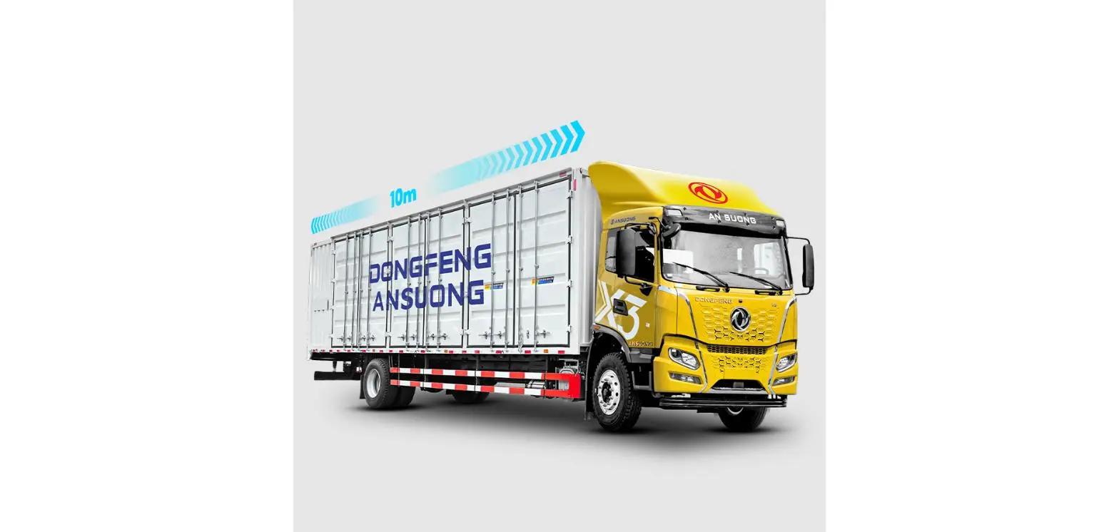XE TẢI DONGFENG X3 180HP THÙNG KÍN 10M