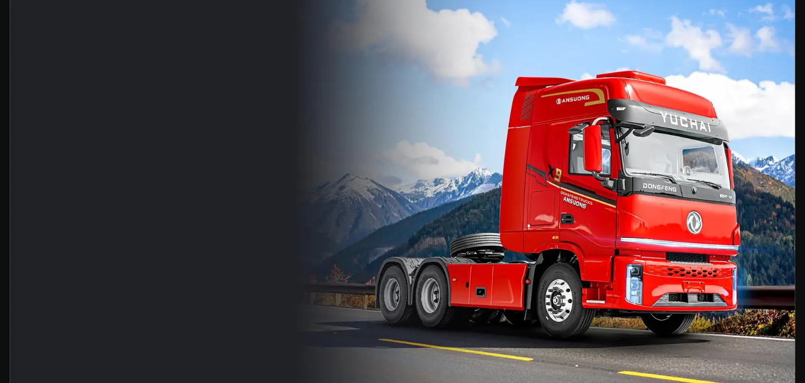 Dongfeng X9 490HP - Đầu Kéo 2 Cầu Nhập Khẩu