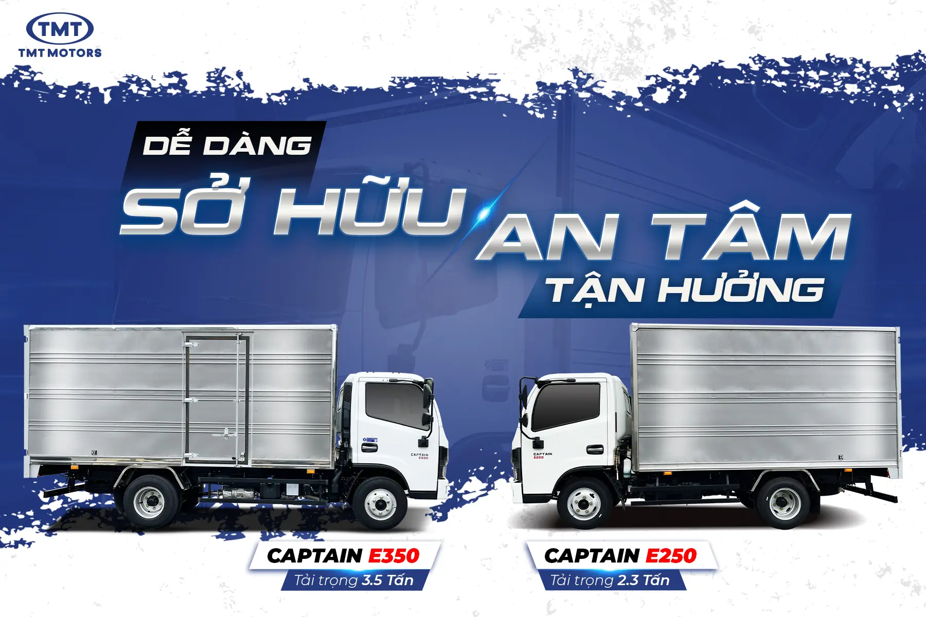 Xe tải Captain E250 & E350