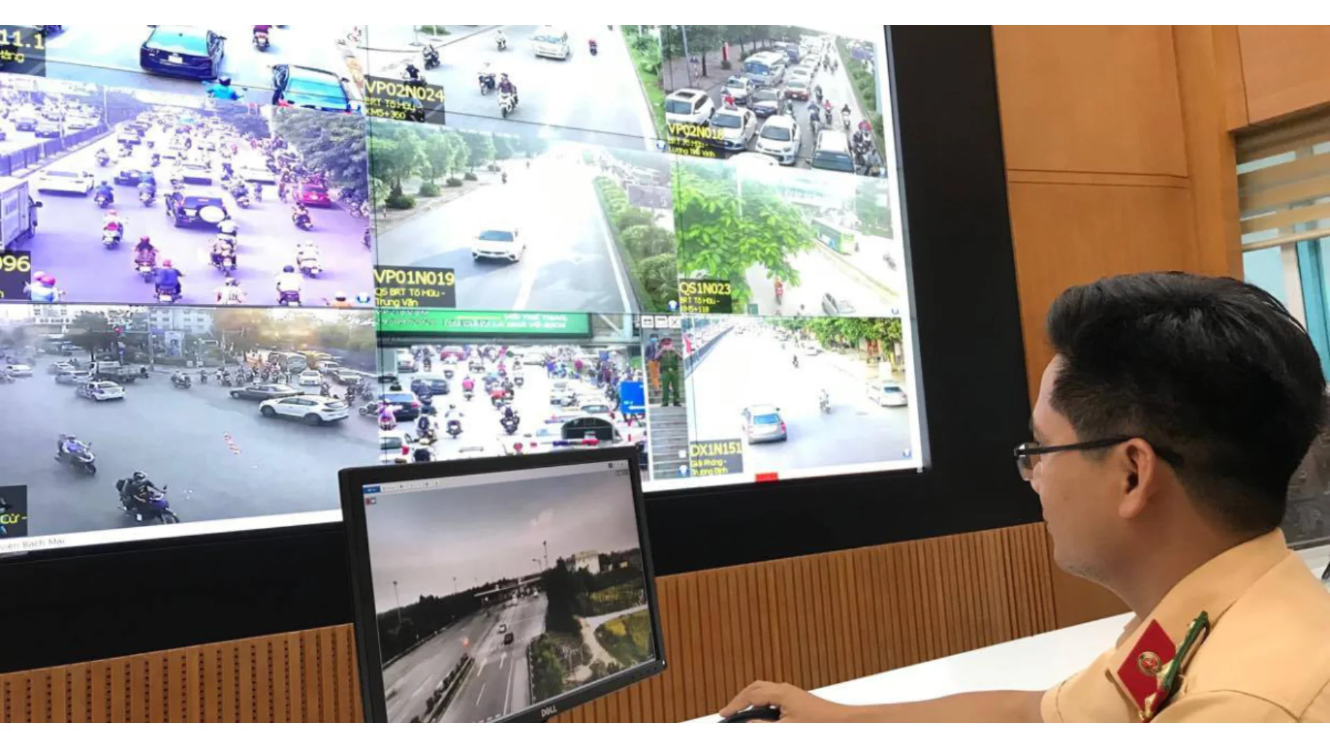 Hệ thống camera giám sát thực thi Luật An toàn Giao thông