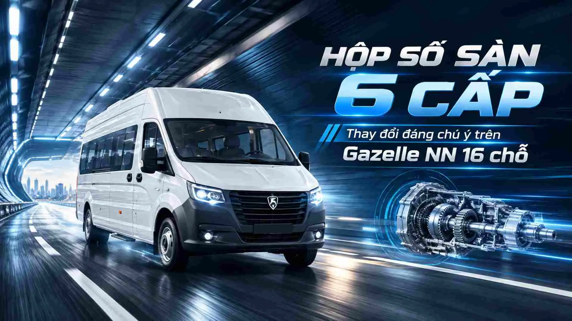 Gazelle NN Minibus 16 chỗ