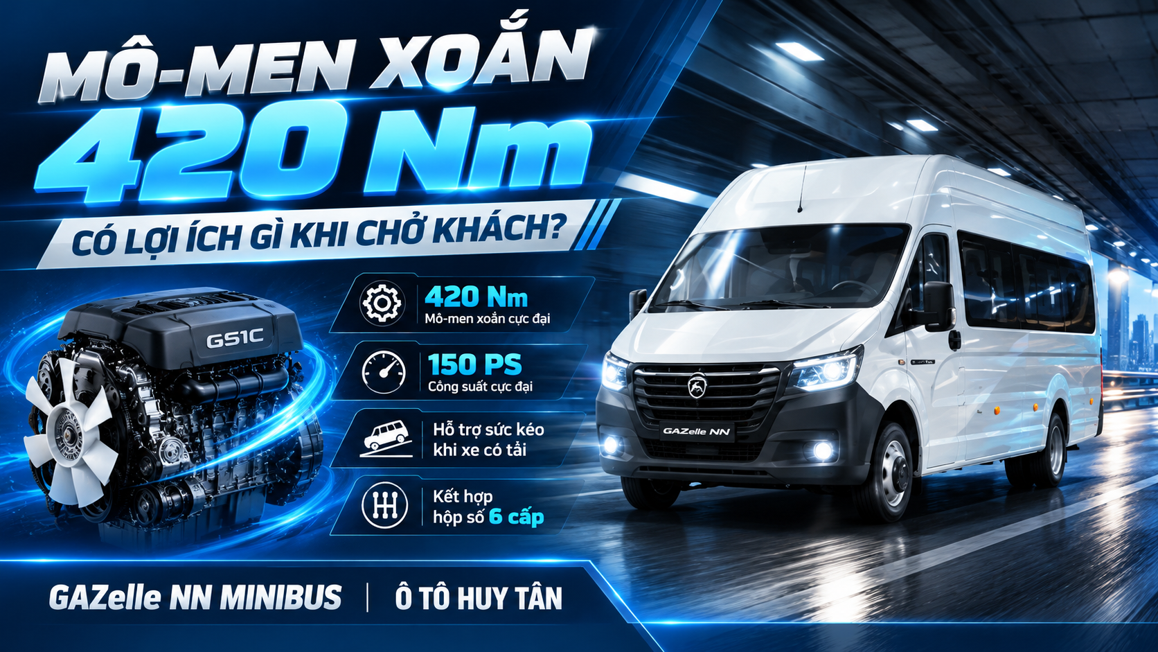 Động cơ G51C trên GAZelle NN