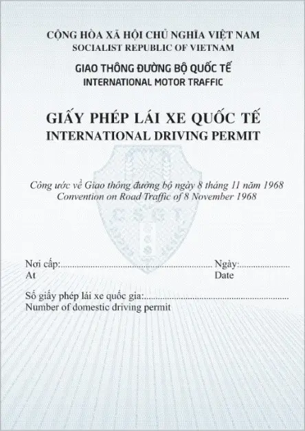 giấy phép lái xe quốc tế