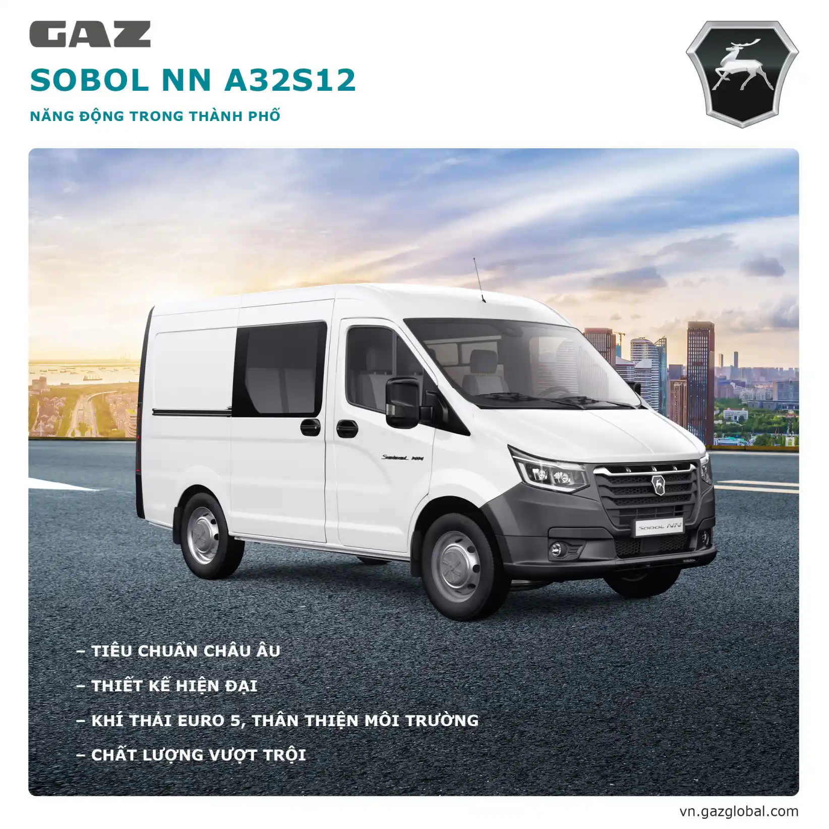 gaz sobol nn 6 chỗ